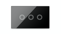 Smart Light Switch (118/120-Type, 3 lanes) LS125WH/LS125BL