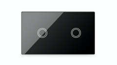 Smart Light Switch (118/120-Type, 2 lanes) LS124WH/LS124BL